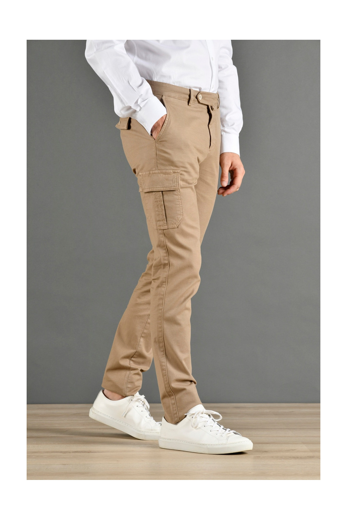 PANTALON 'LUCA' BEIGE