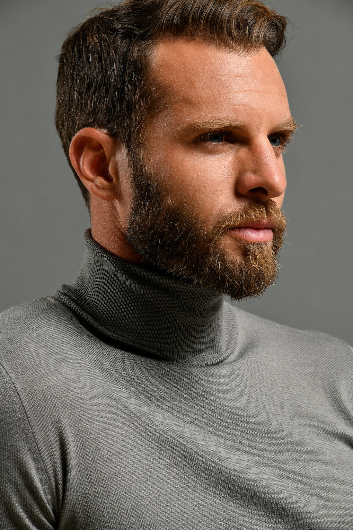PULL 'ARTHUR' MÉRINOS GRIS