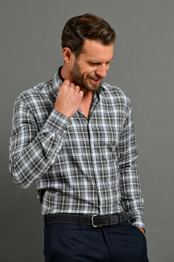 Achat Chemise casual à carreaux