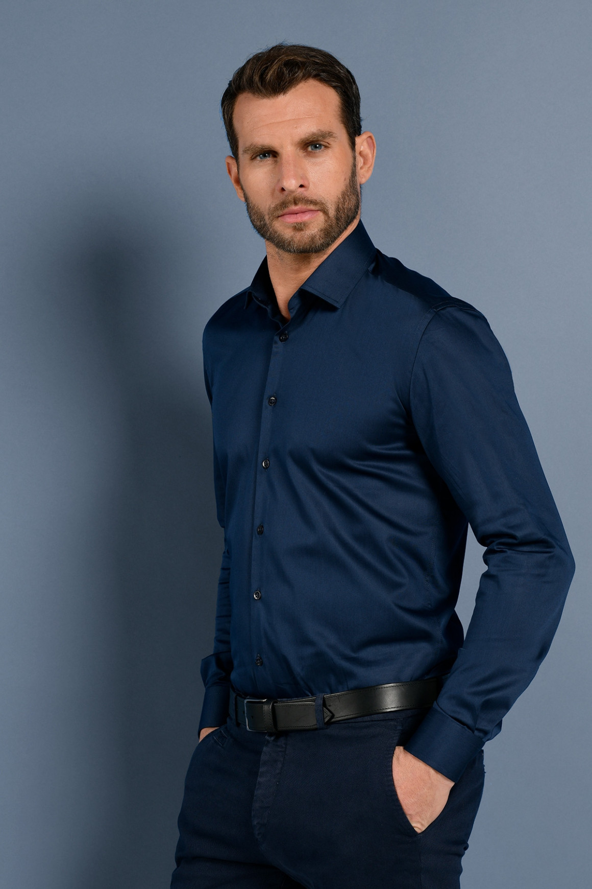 Chemise SK1 bleu nuit