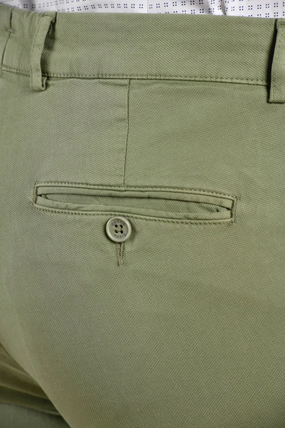 Pantalon Hugo Kaki coton