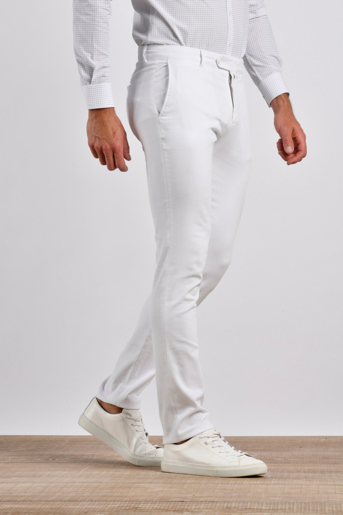Pantalon Hugo Blanc coton