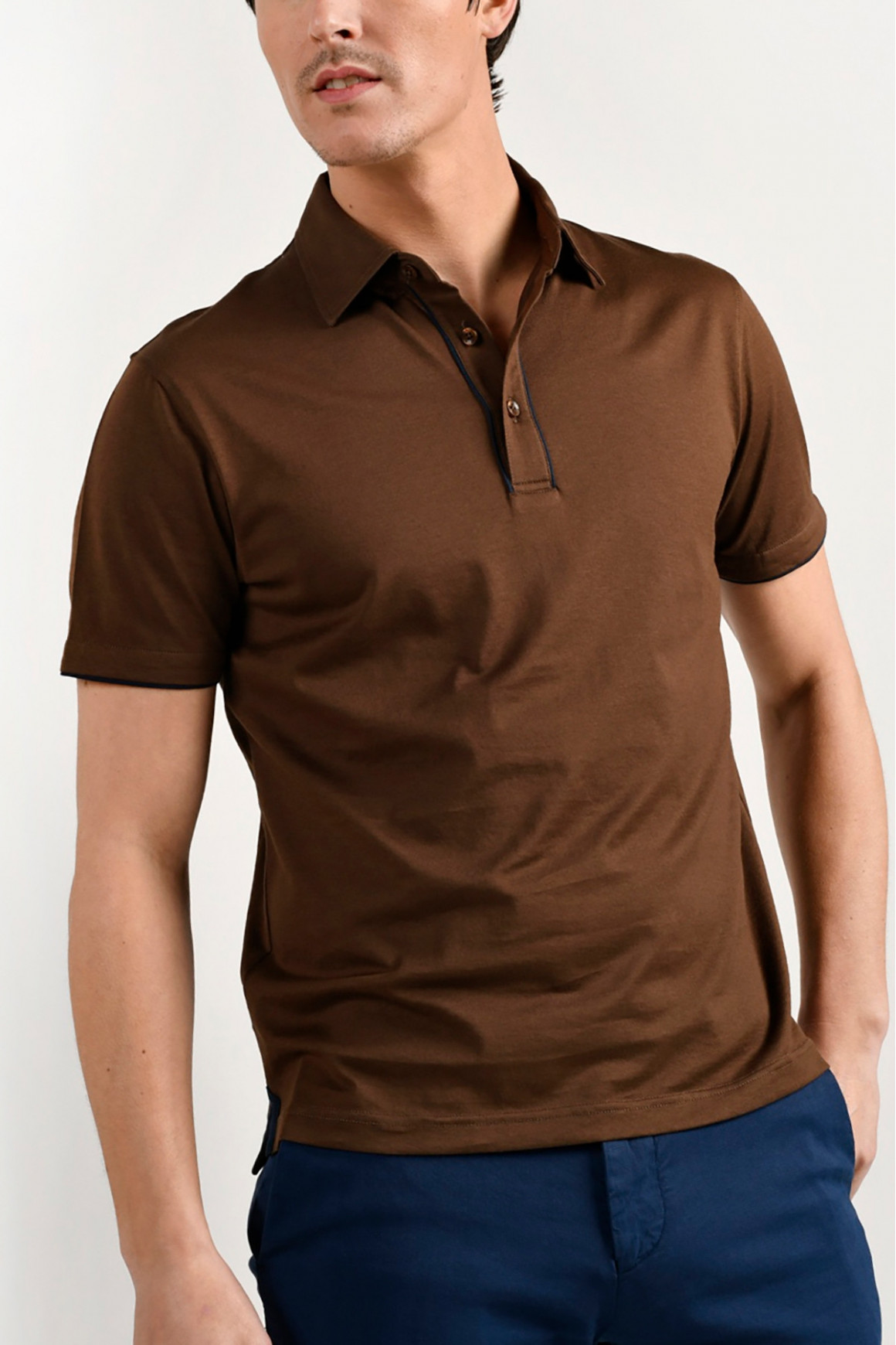 Polo Portofino Marron