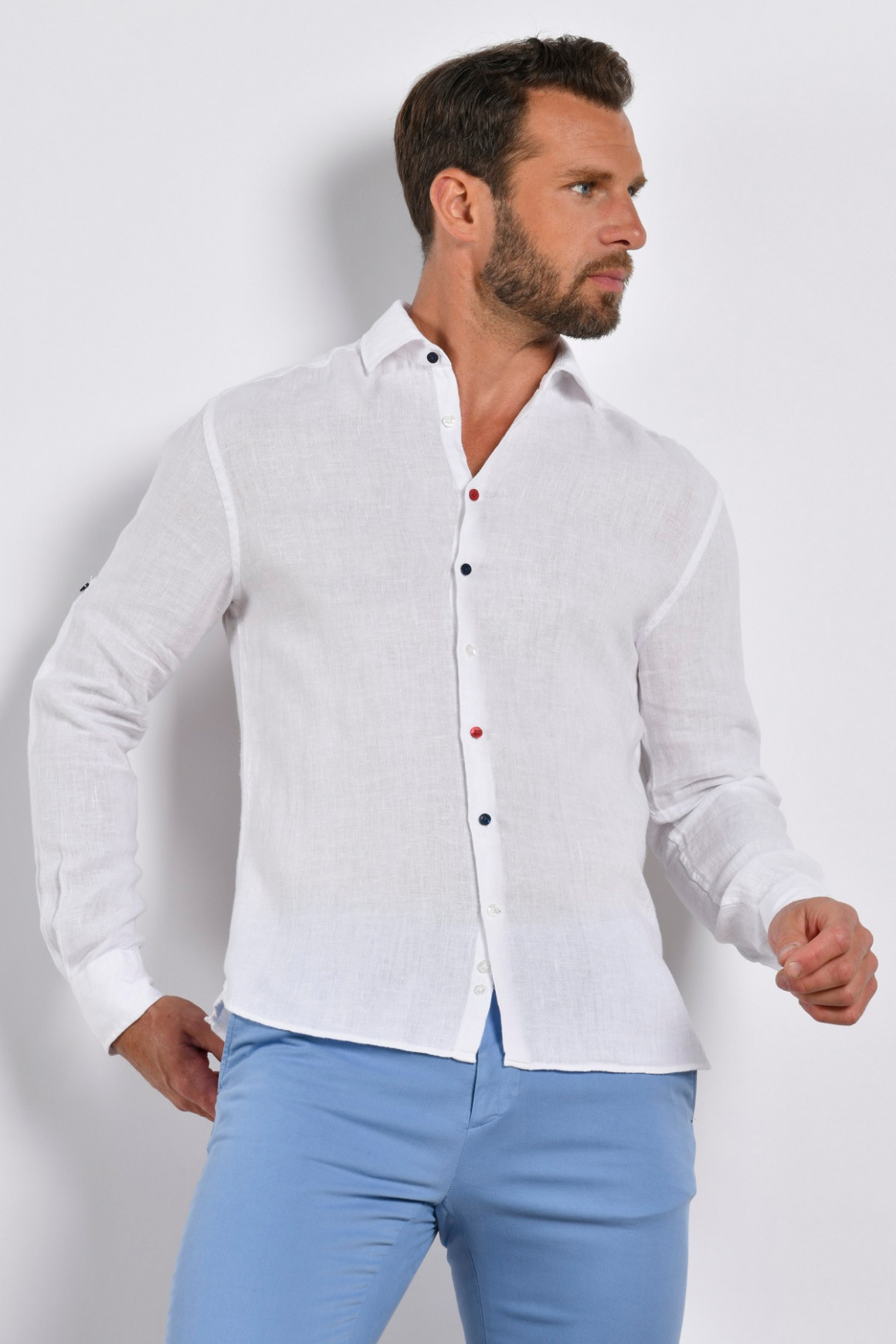 Chemise en lin Riviera
