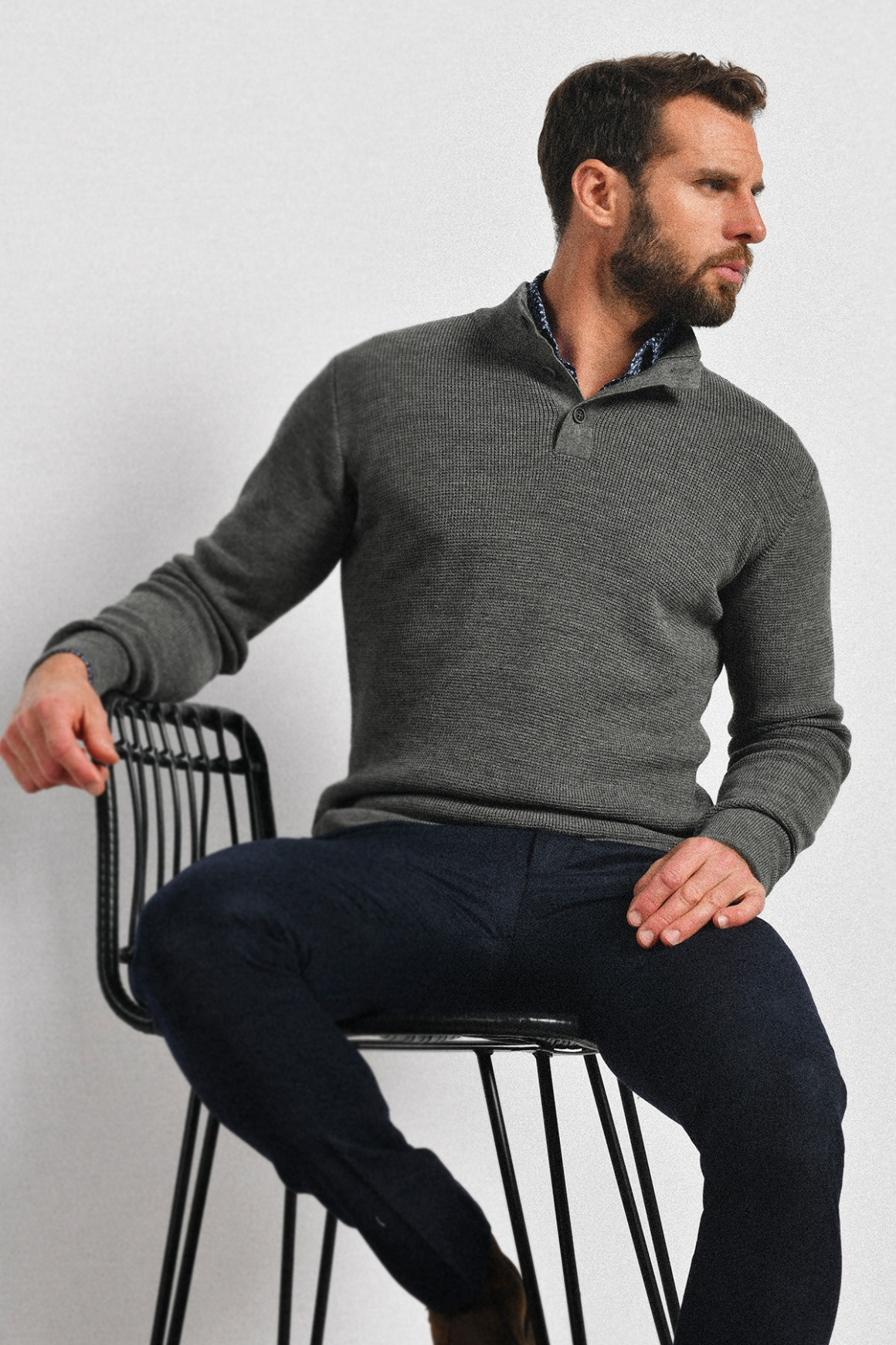 Pull ‘ARNO’ Gris