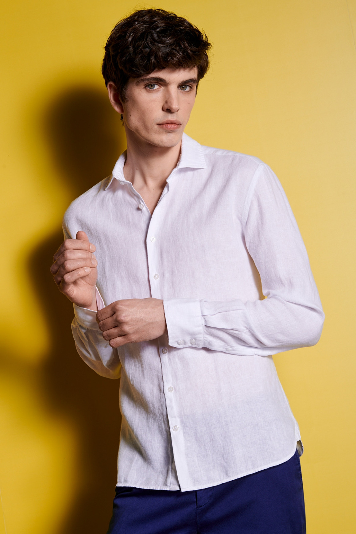 Achat CHEMISE LIN BLANC