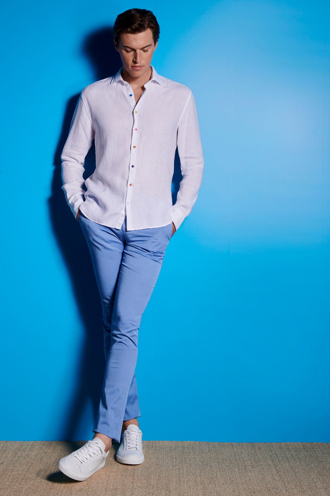 CHEMISE LIN BLANC