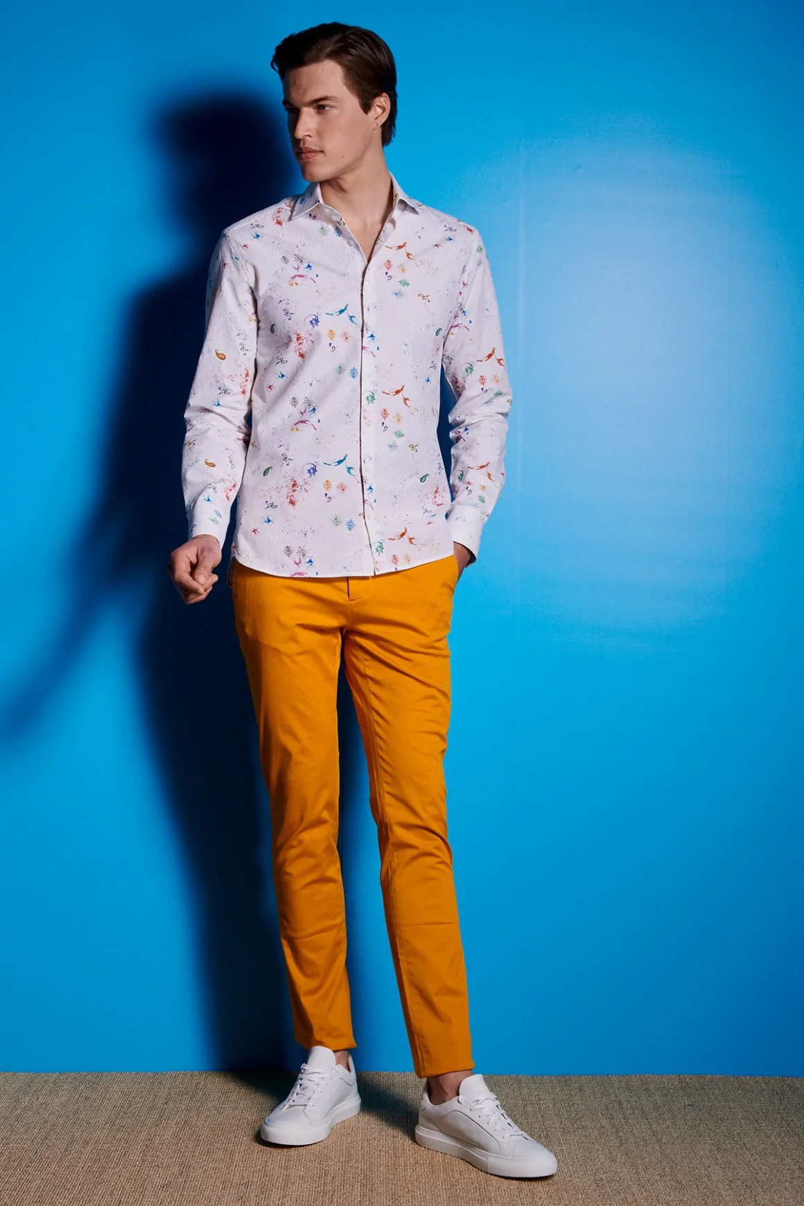 Achat Chino Riviera stretch orange