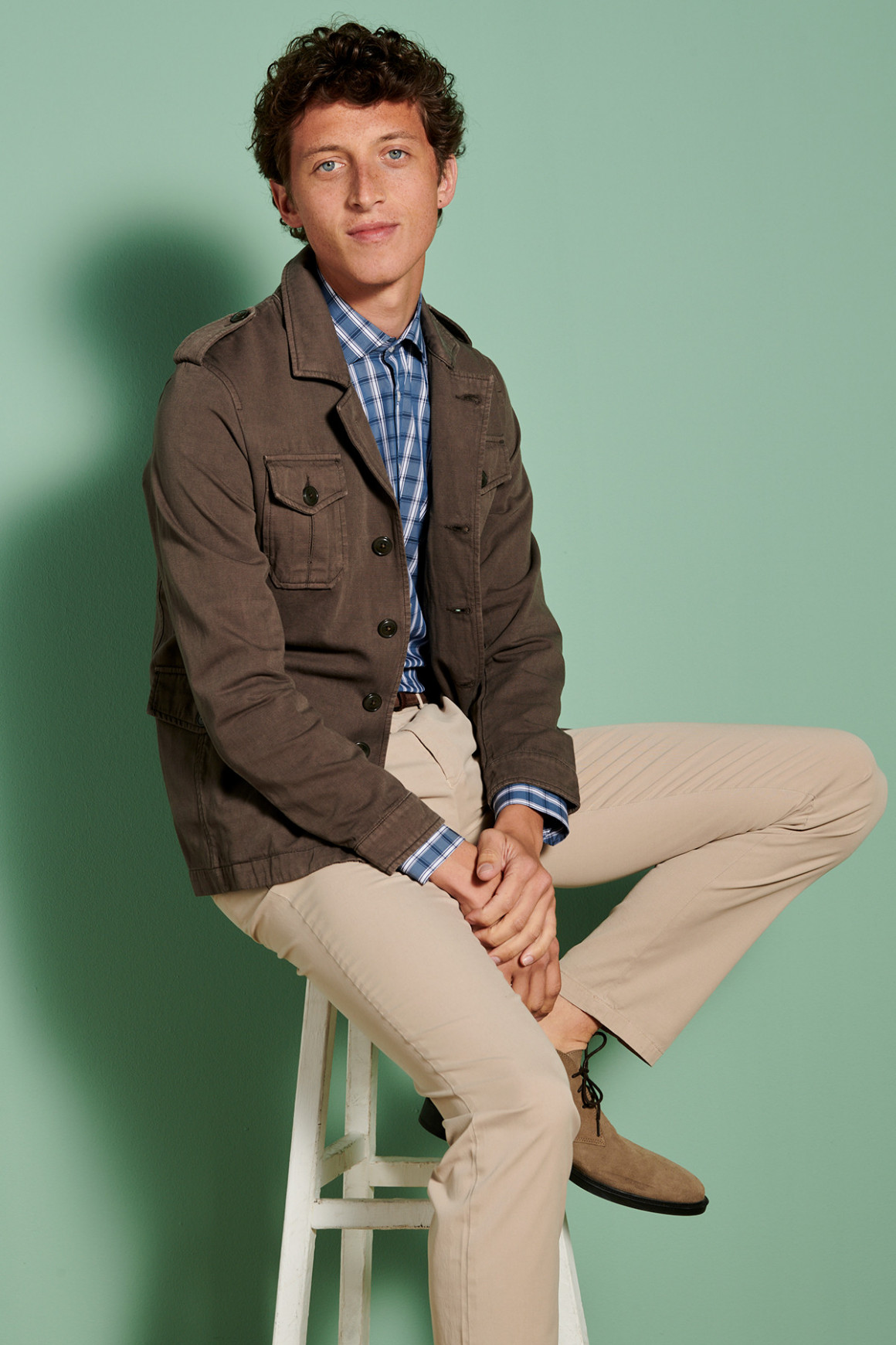 Veste Reporter Marron