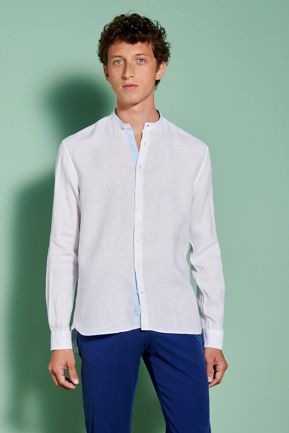 Achat Chemise Mao lin Blanc