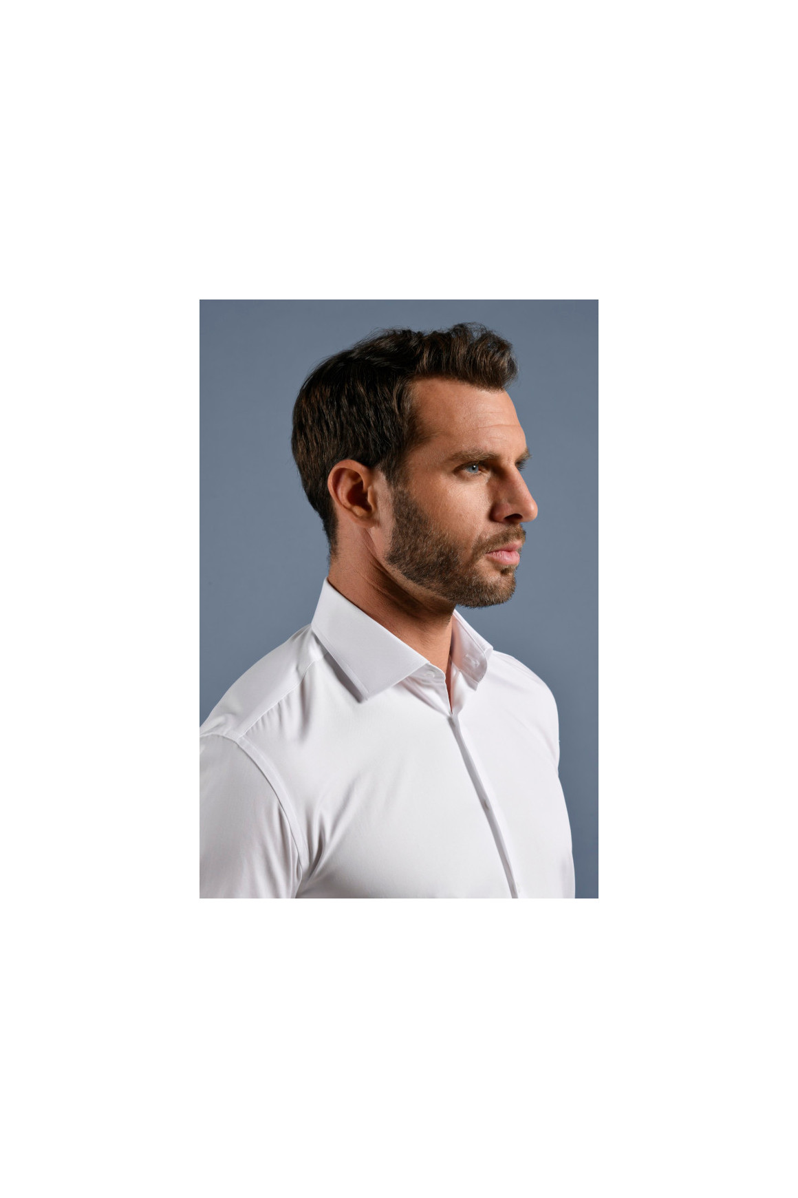 Chemise piqué coton blanc