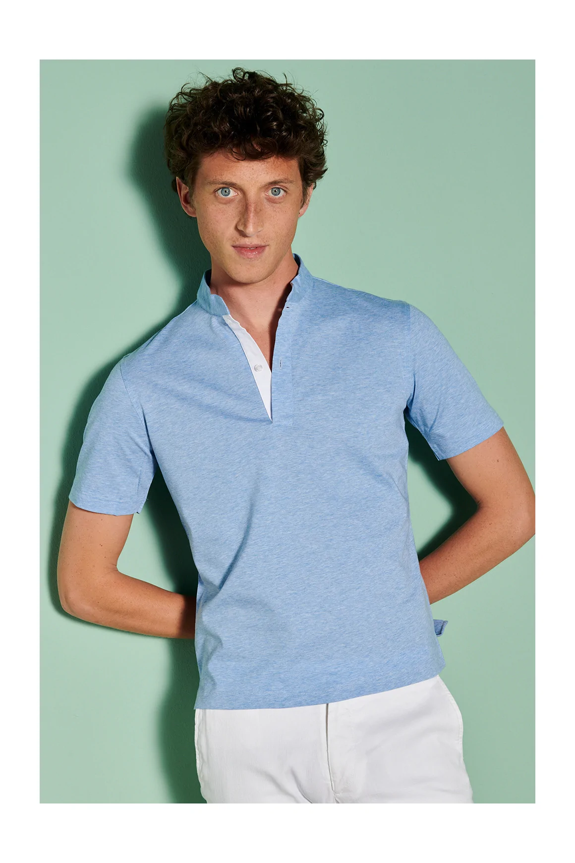 Achat Polo officier Ciel