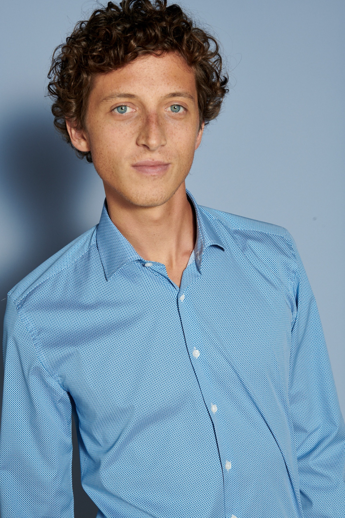 Chemise stretch imprimée