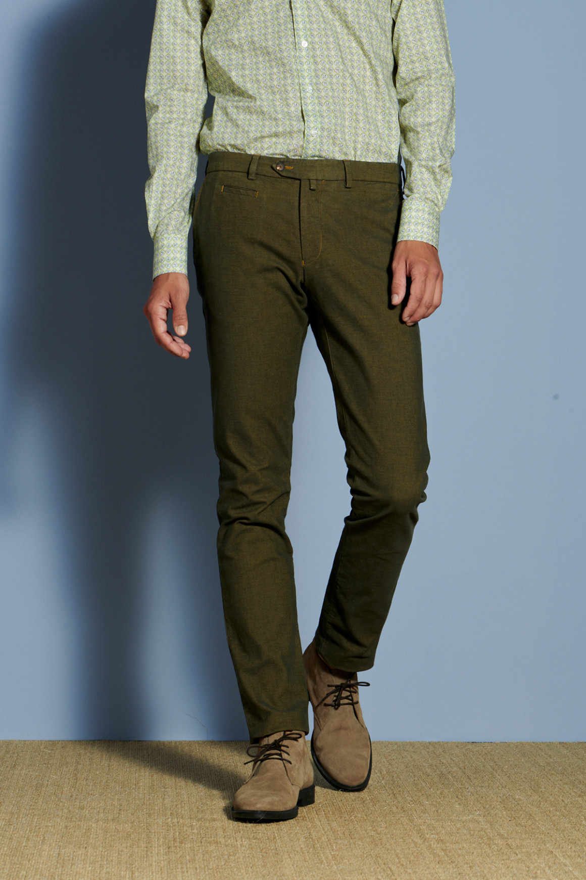 Achat Pantalon Arthur1 Moutarde