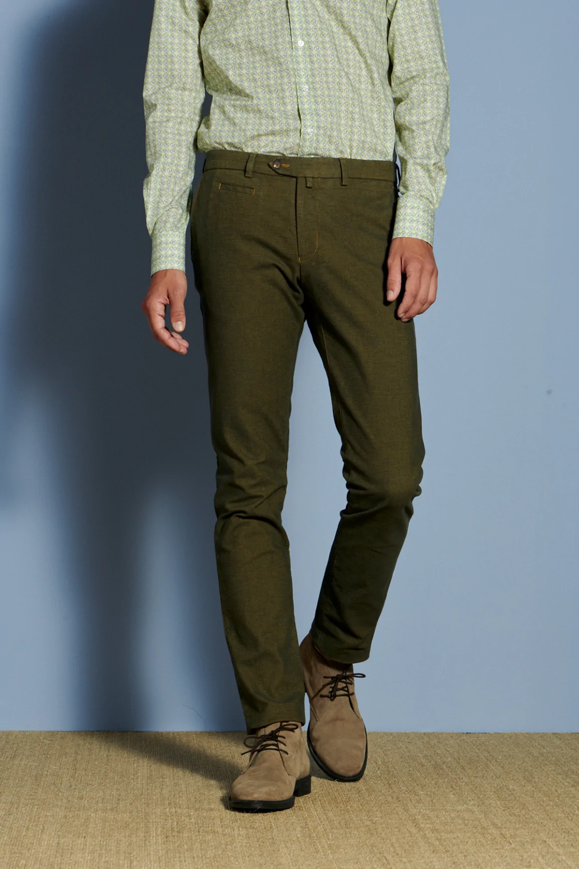 Achat Pantalon Arthur1 Moutarde
