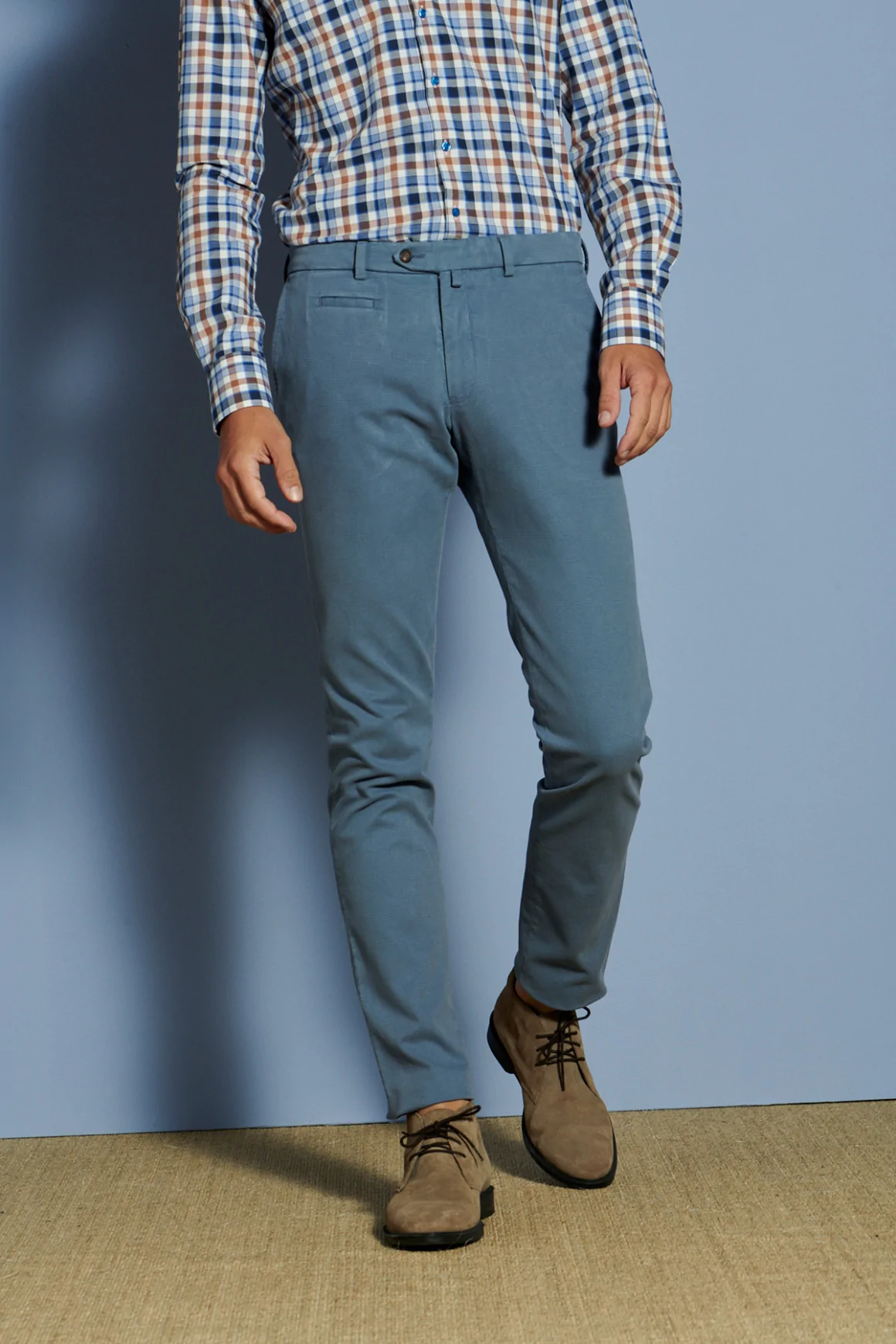 Achat Pantalon Arthur3 Bleu gris