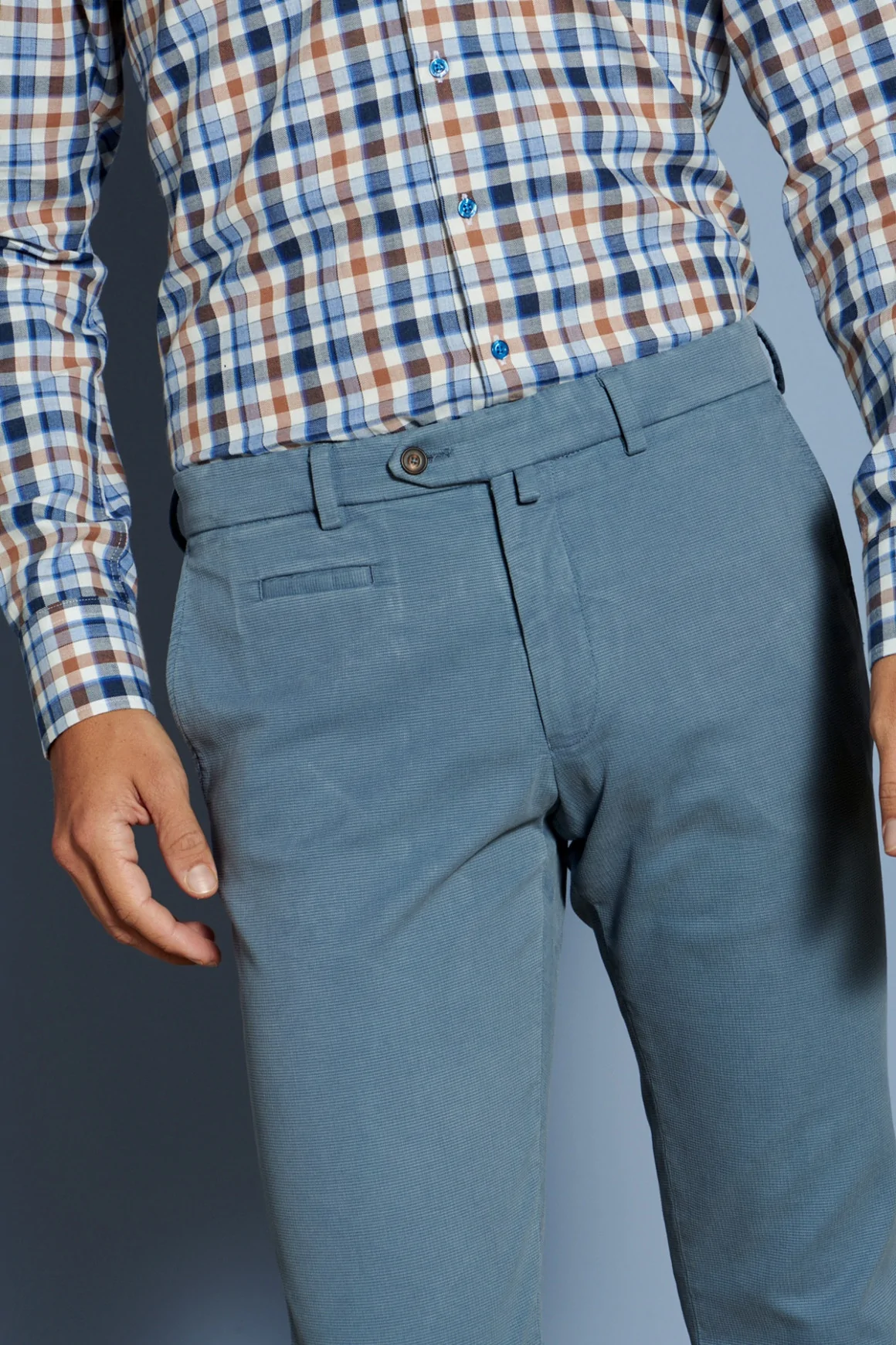 Pantalon Arthur3 Bleu gris