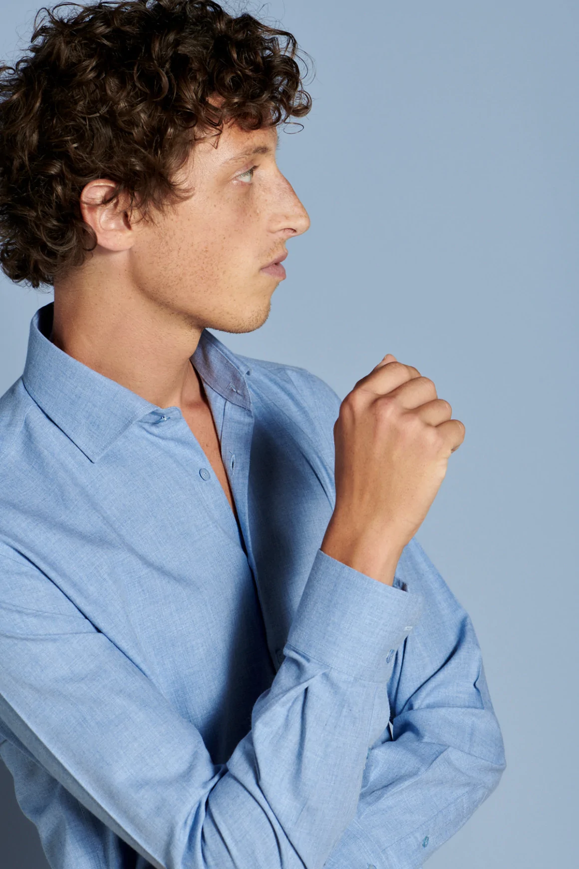 Achat Chemise Casual Ciel