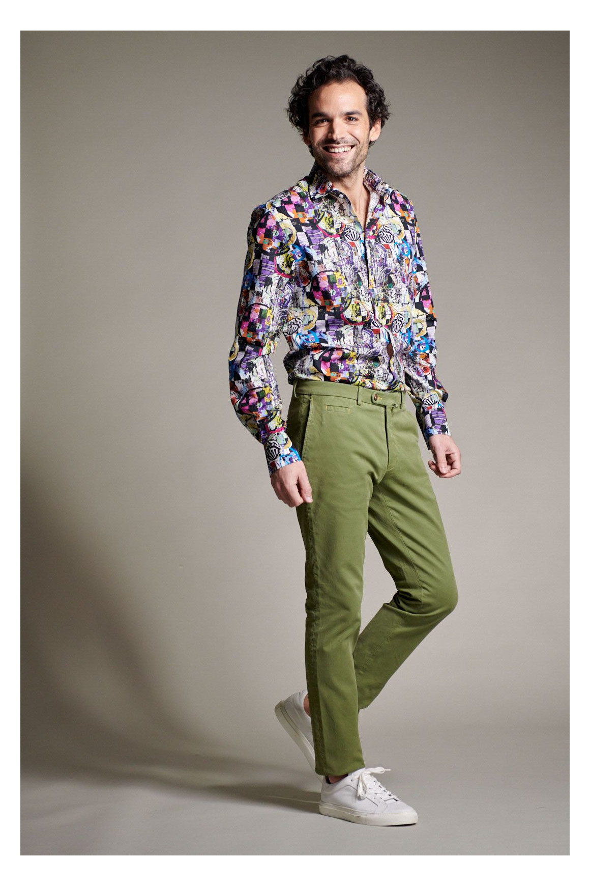 Pantalon Arthur 2 Vert Olive