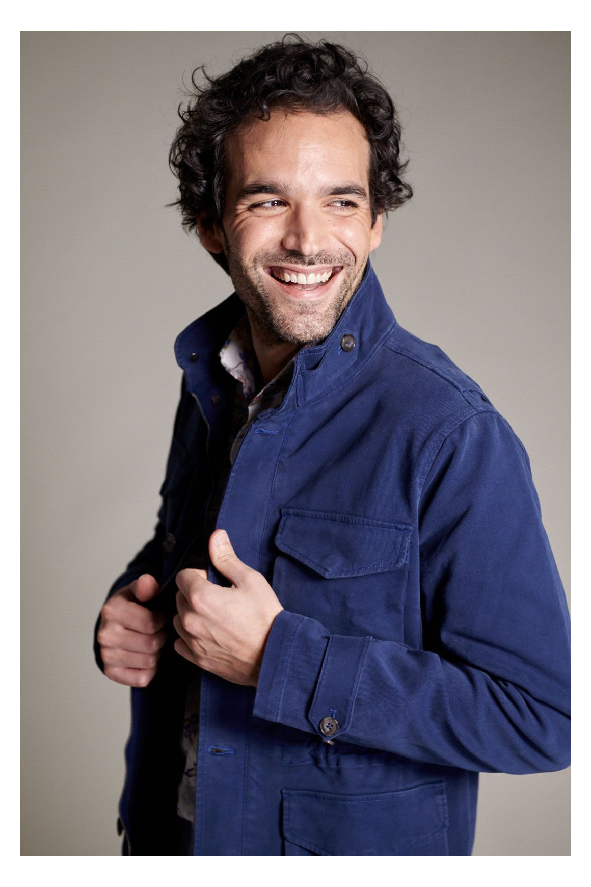 Veste Harley Navy