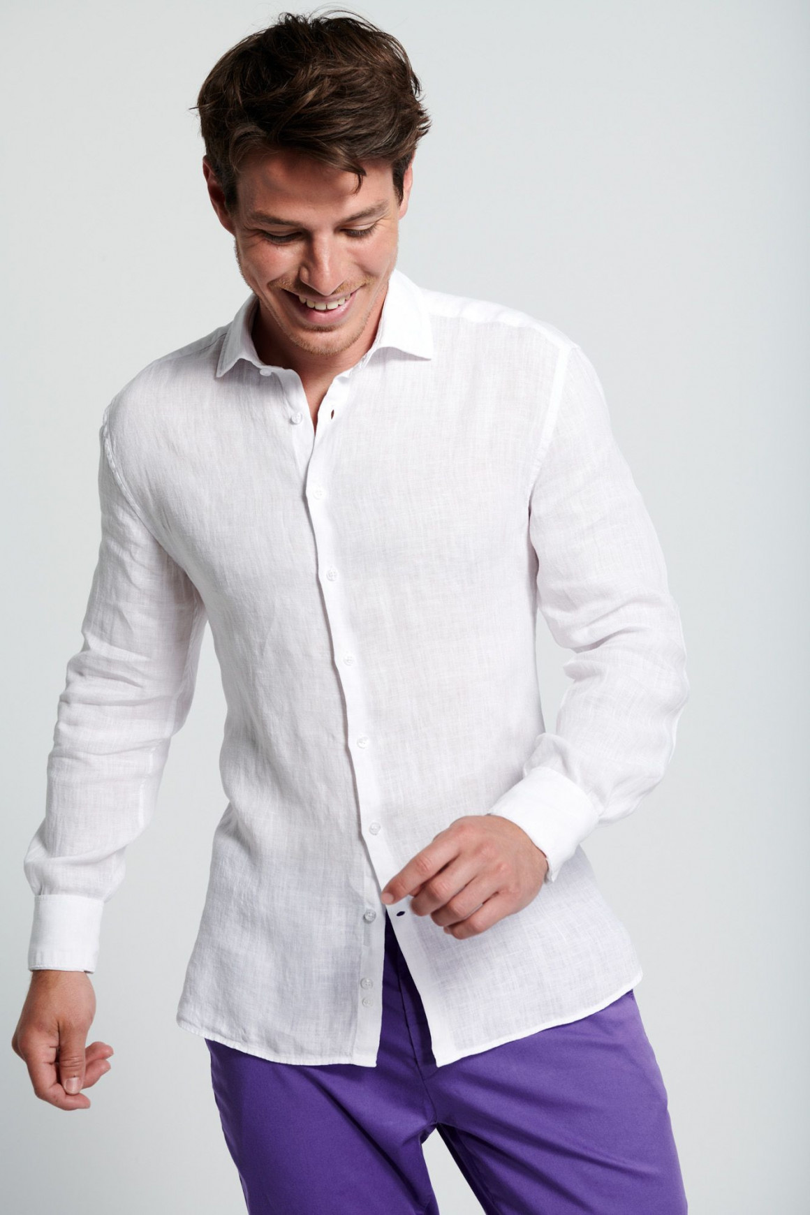 Chemise Lin Blanc