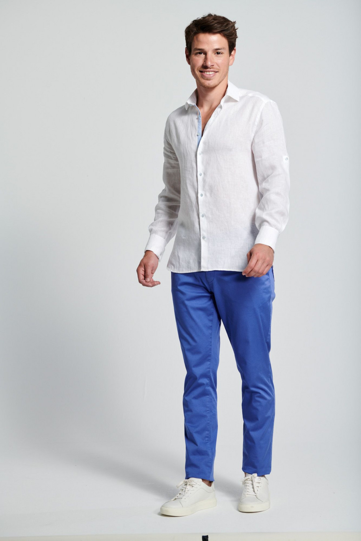 Chemise Lin Riviera Blanc