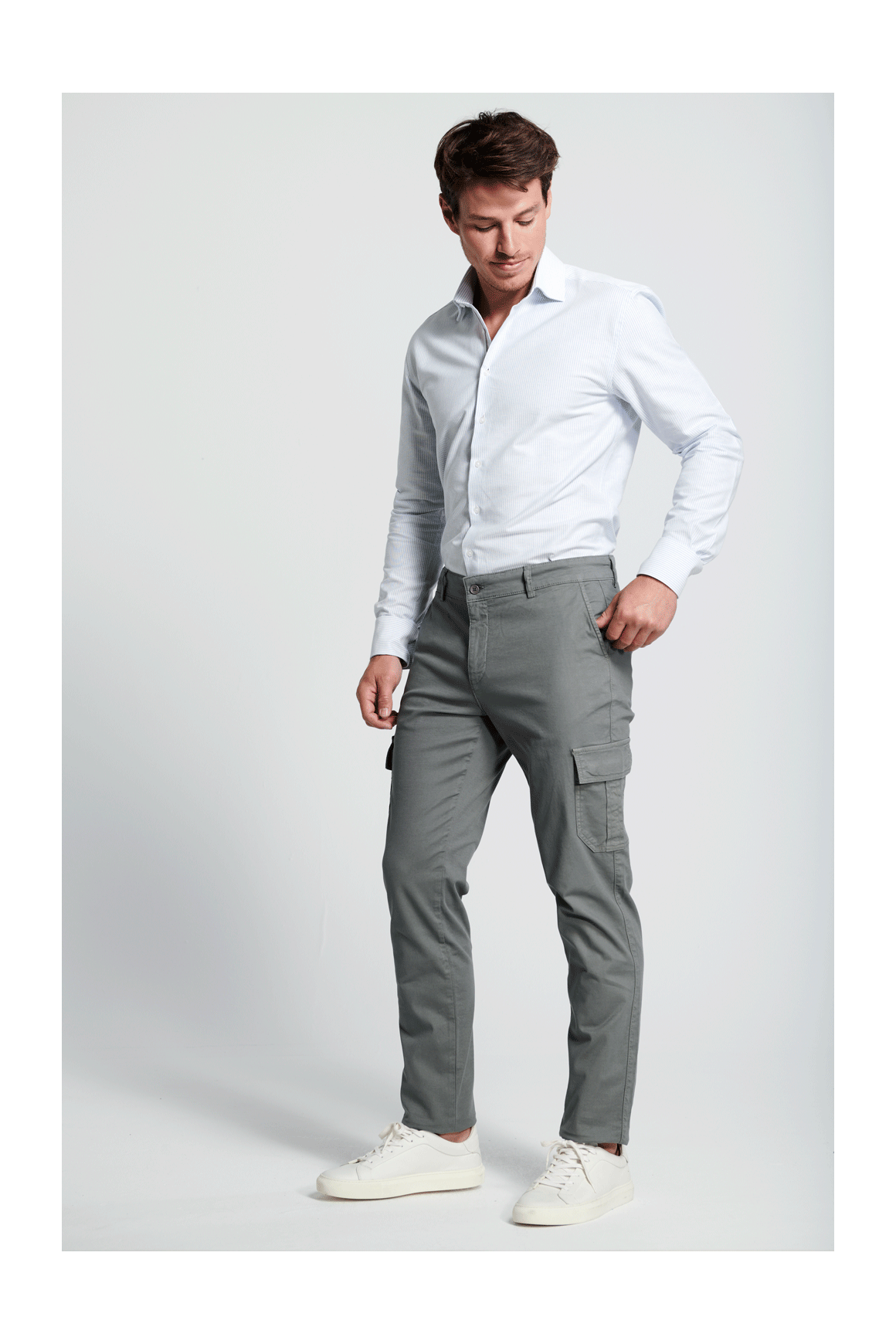 Achat Pantalon Luca Gris