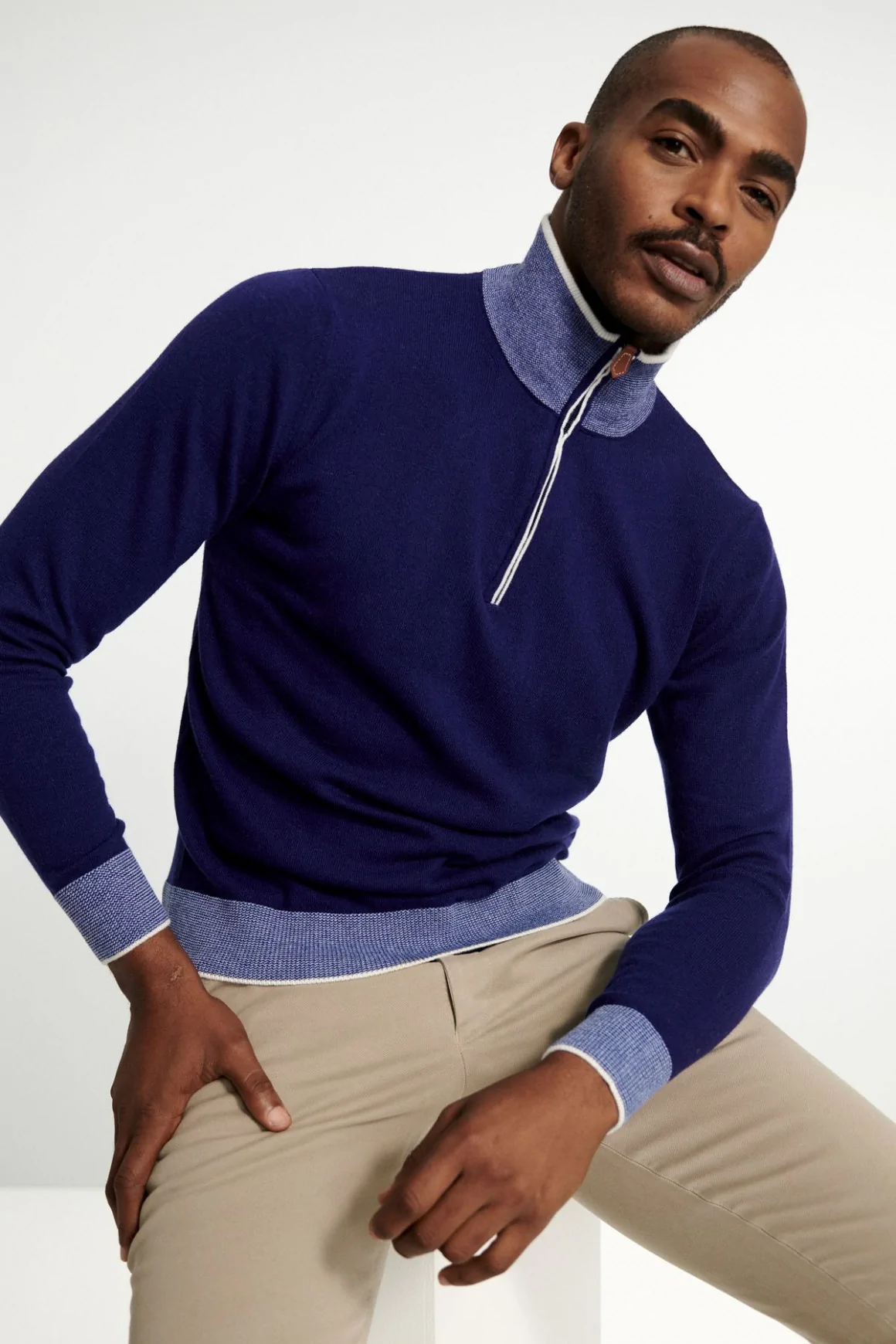 Achat Pull Aspen Bleu outremer