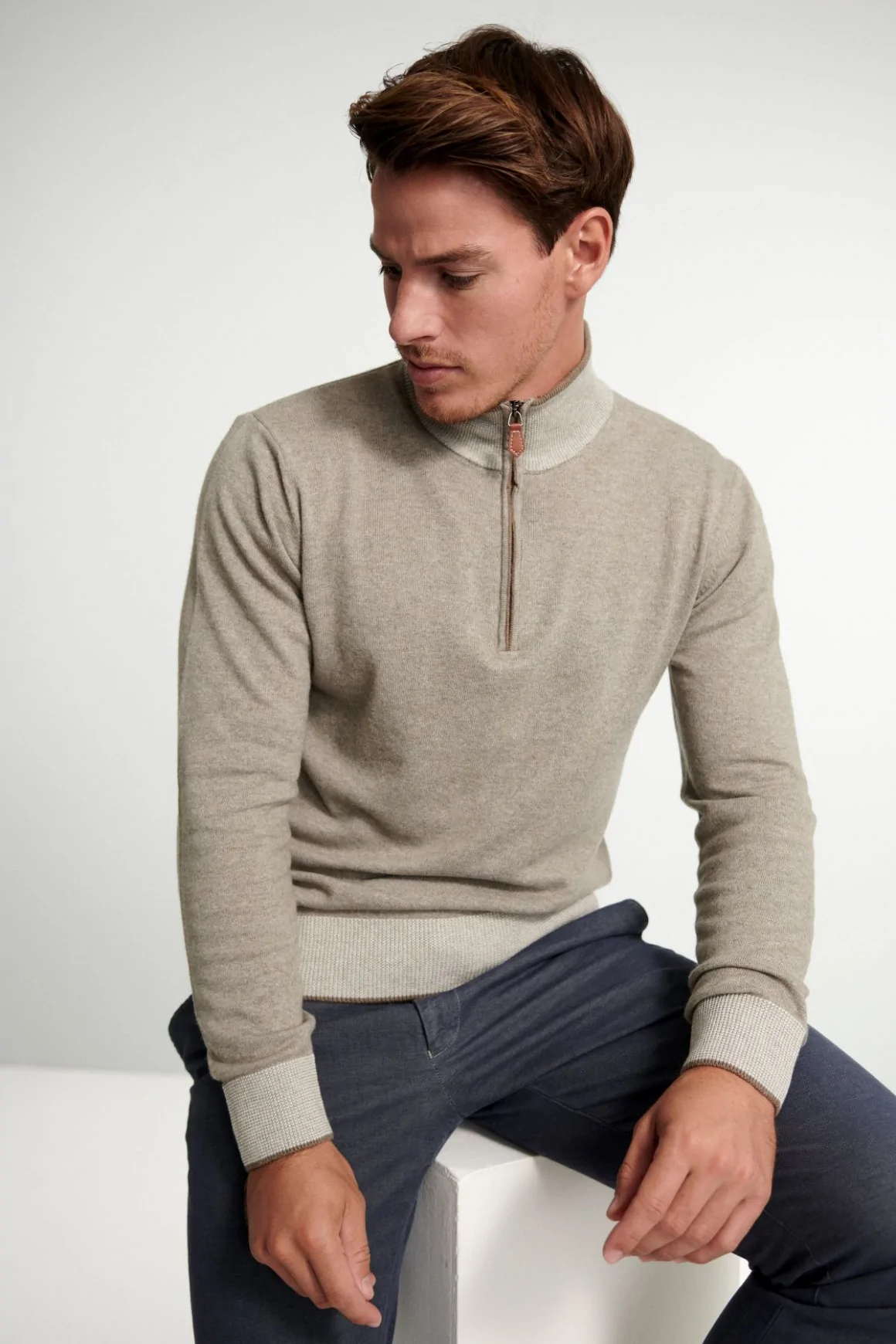 Achat Pull Aspen Taupe