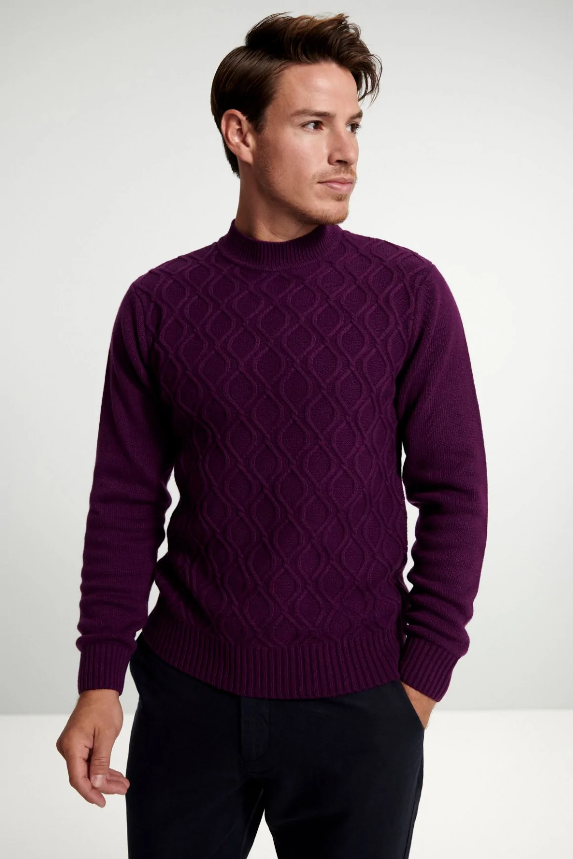 Achat Pull Montana Prune