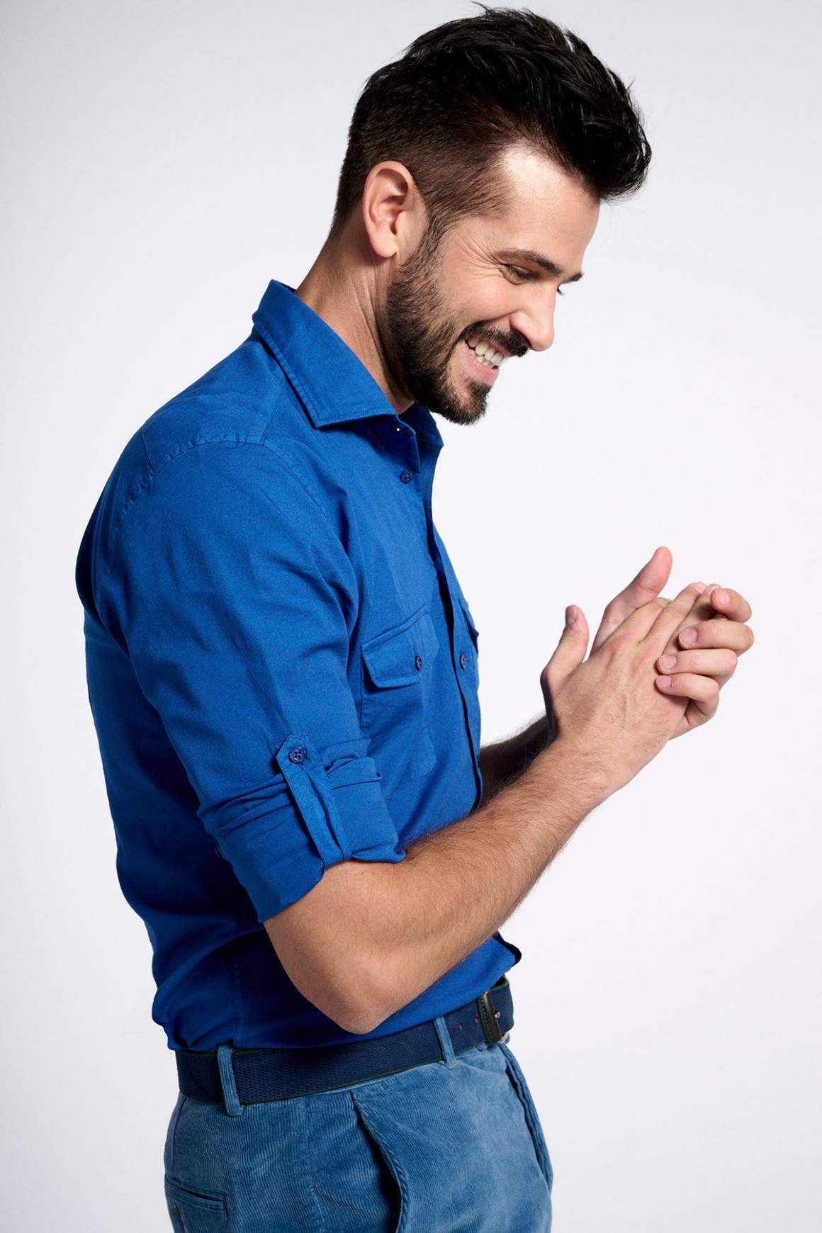 Achat Chemise Reporter Bleu