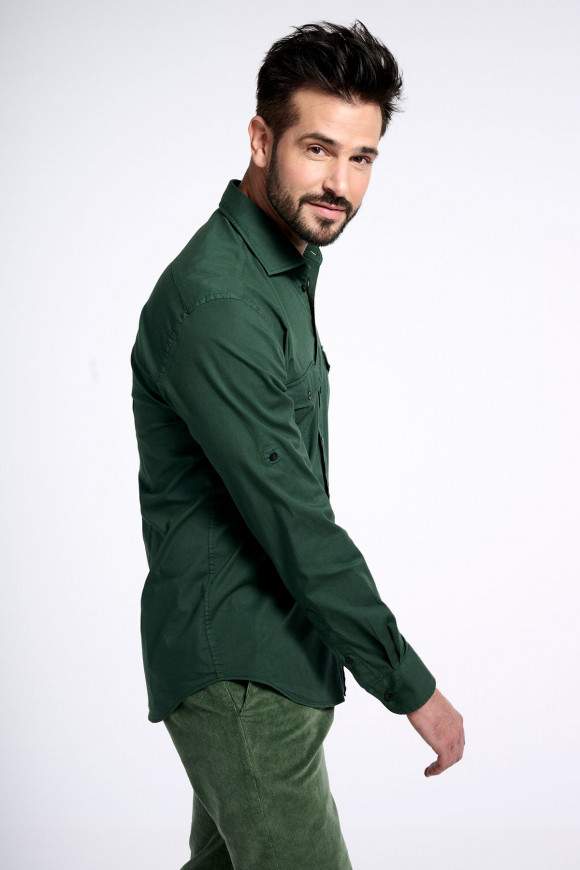 Achat Chemise Reporter Vert