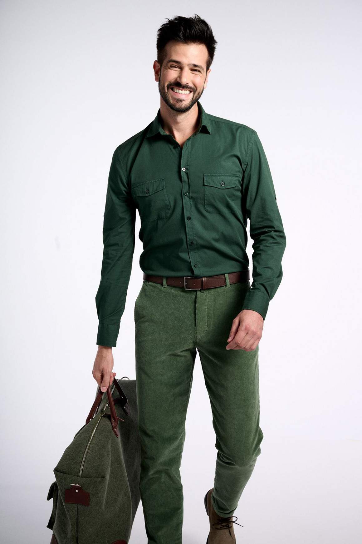 Achat Chemise Reporter Vert