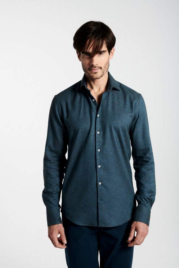 Achat Chemise Casual Bleu