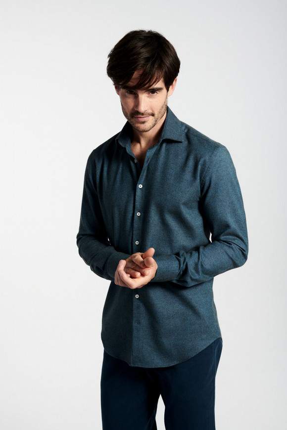 Achat Chemise Casual Bleu