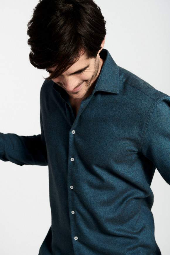 Achat Chemise Casual Bleu