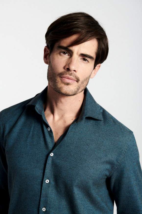 Achat Chemise Casual Bleu