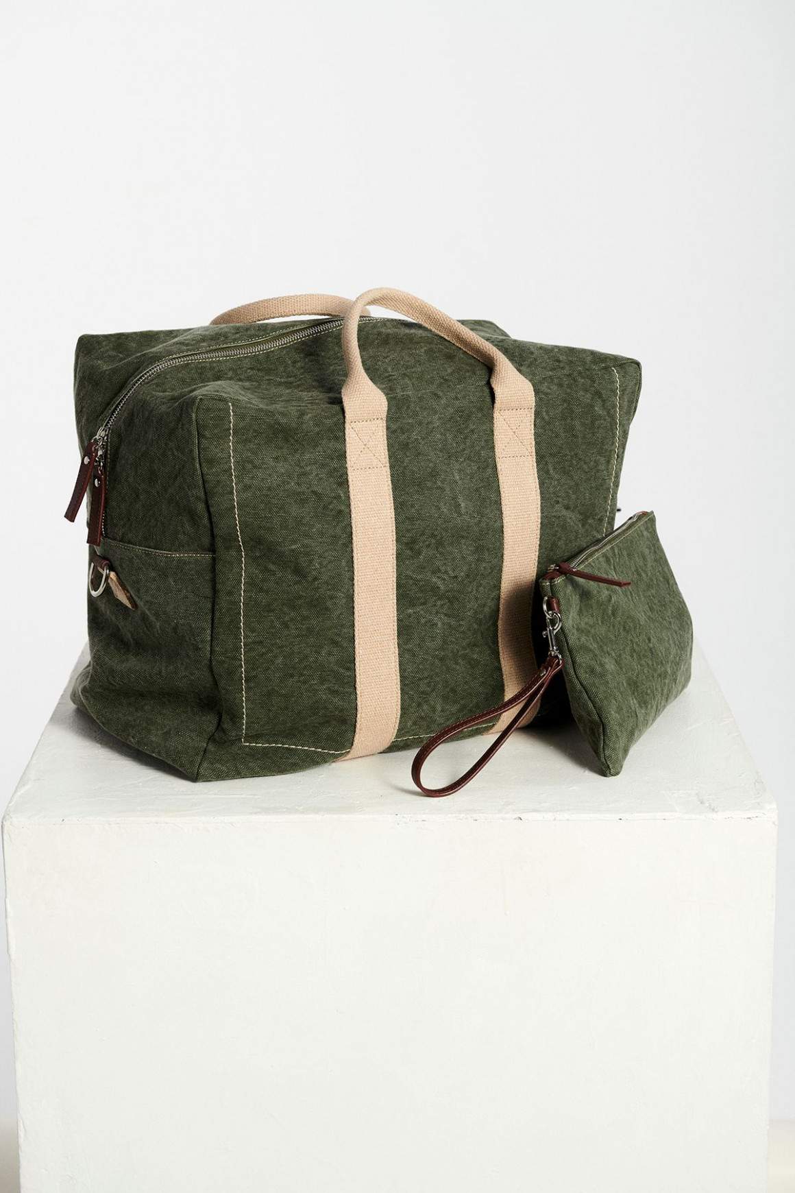 Achat Sac 24h Canvas Coton Vert