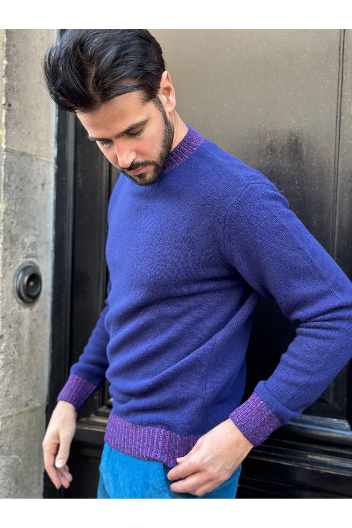 Achat Pull Ethan Bleu Royal