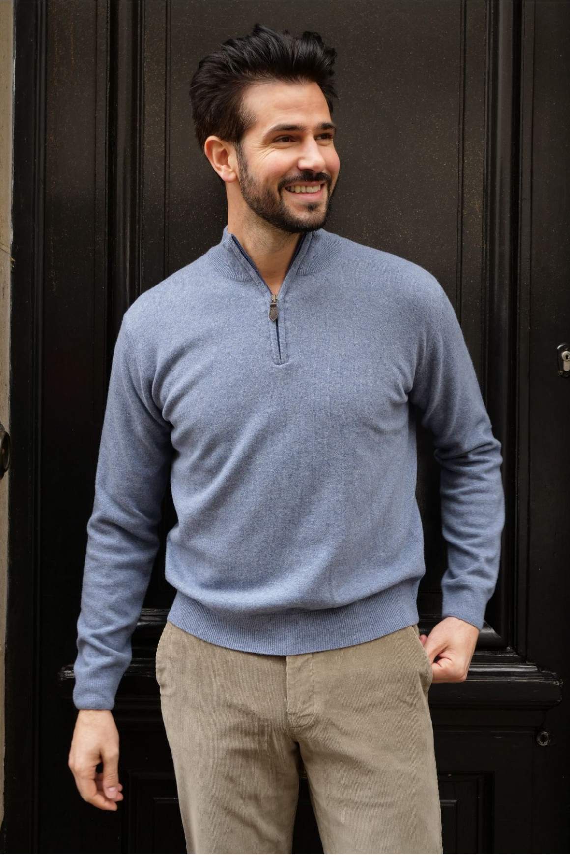 Achat Pull Paul Bleu Gris