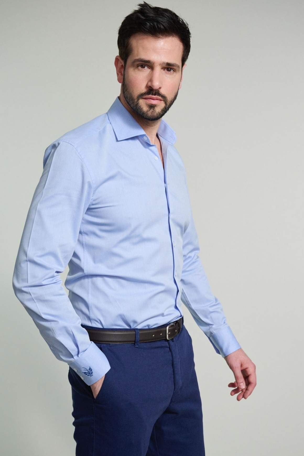 Achat Chemise Papillon Bleu