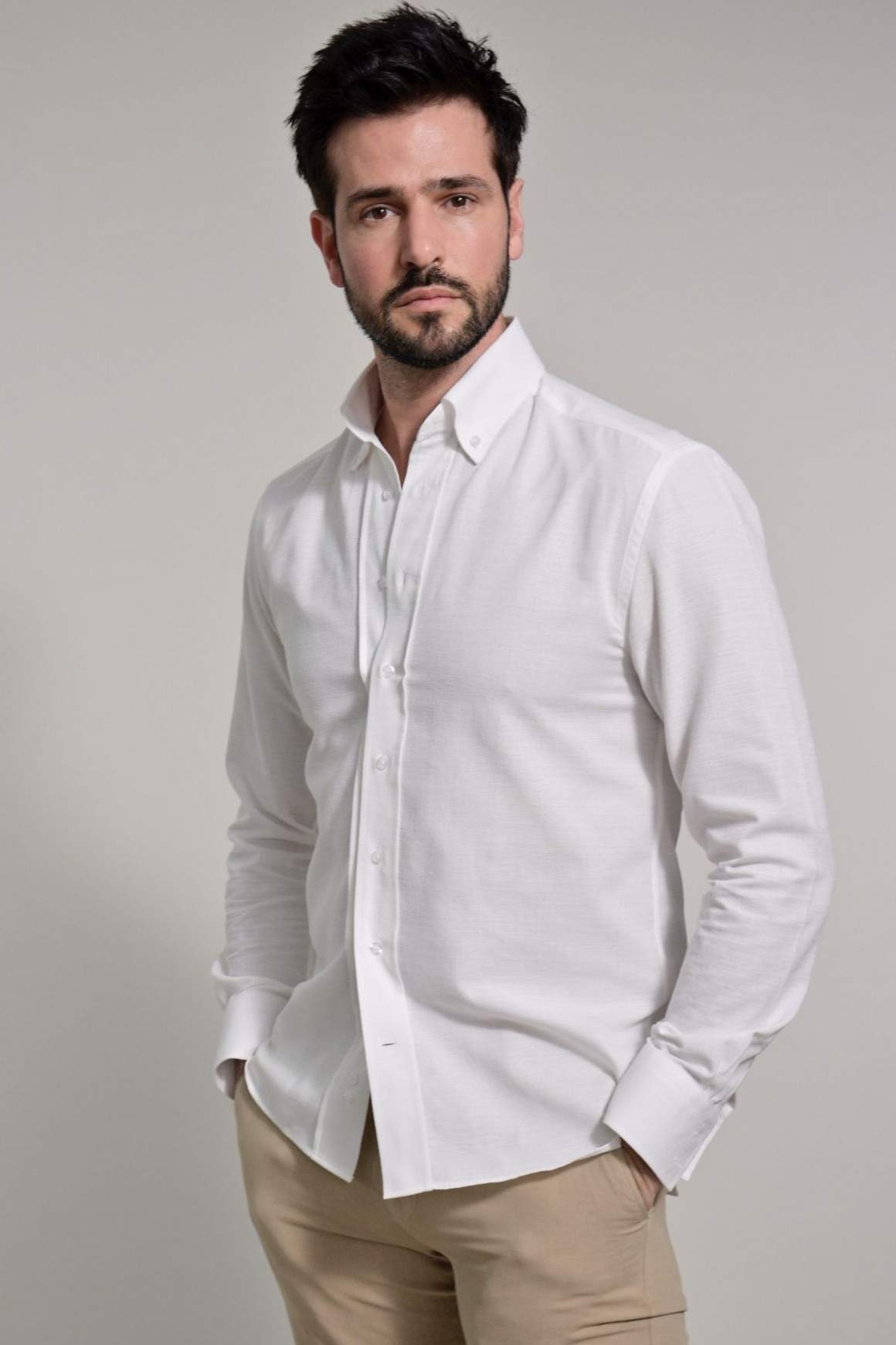 Achat Chemise Casual Blanc