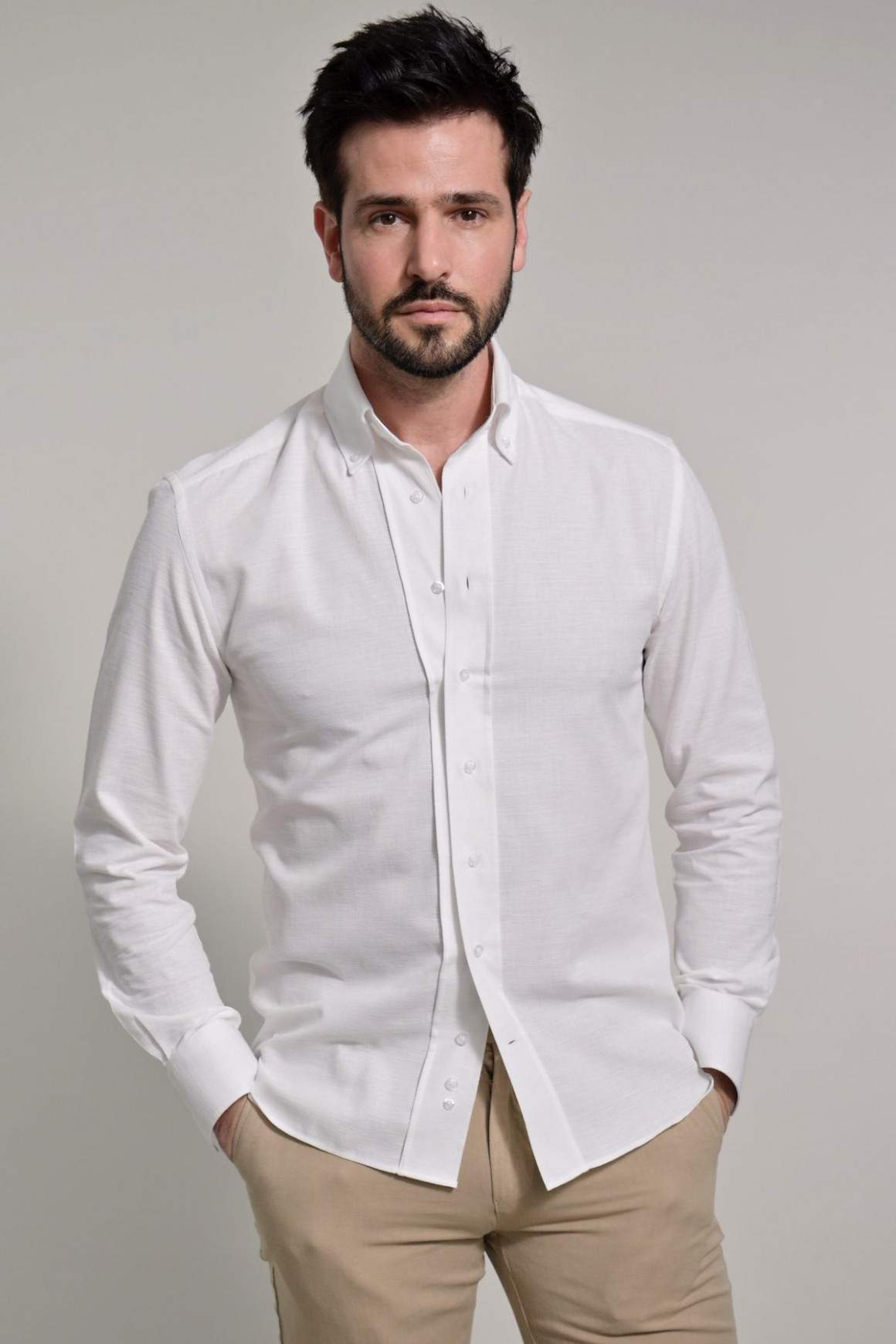 Achat Chemise Casual Blanc