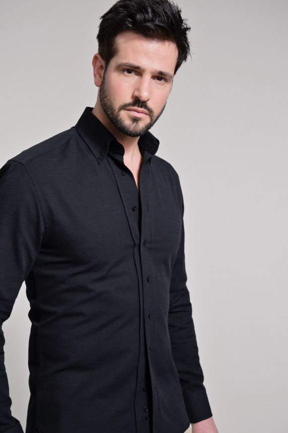 Achat Chemise Casual Noir