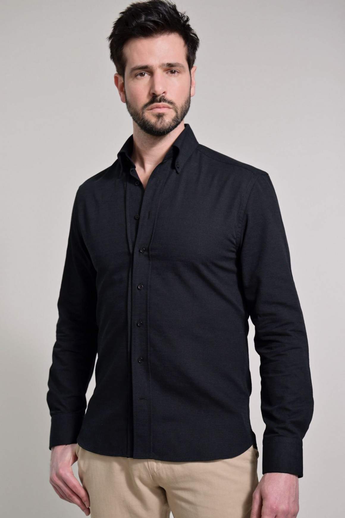 Achat Chemise Casual Noir