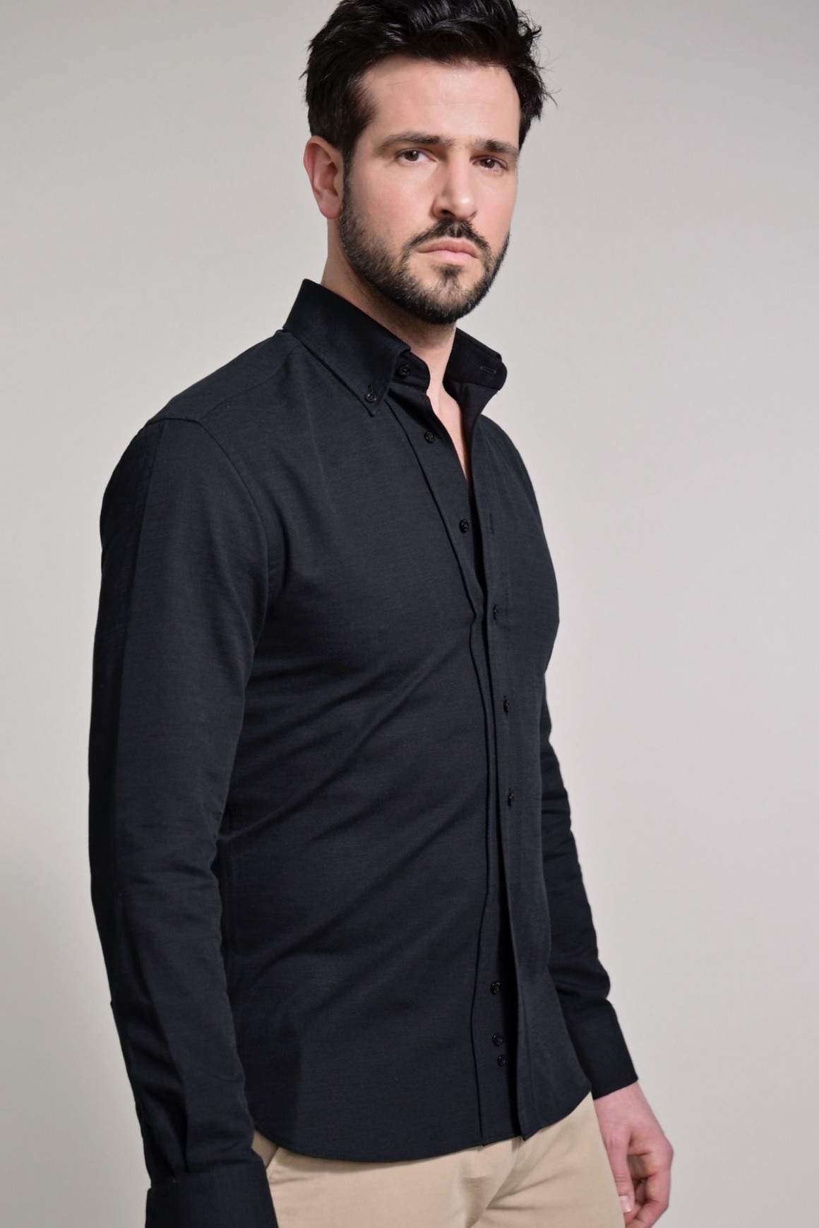 Achat Chemise Casual Noir