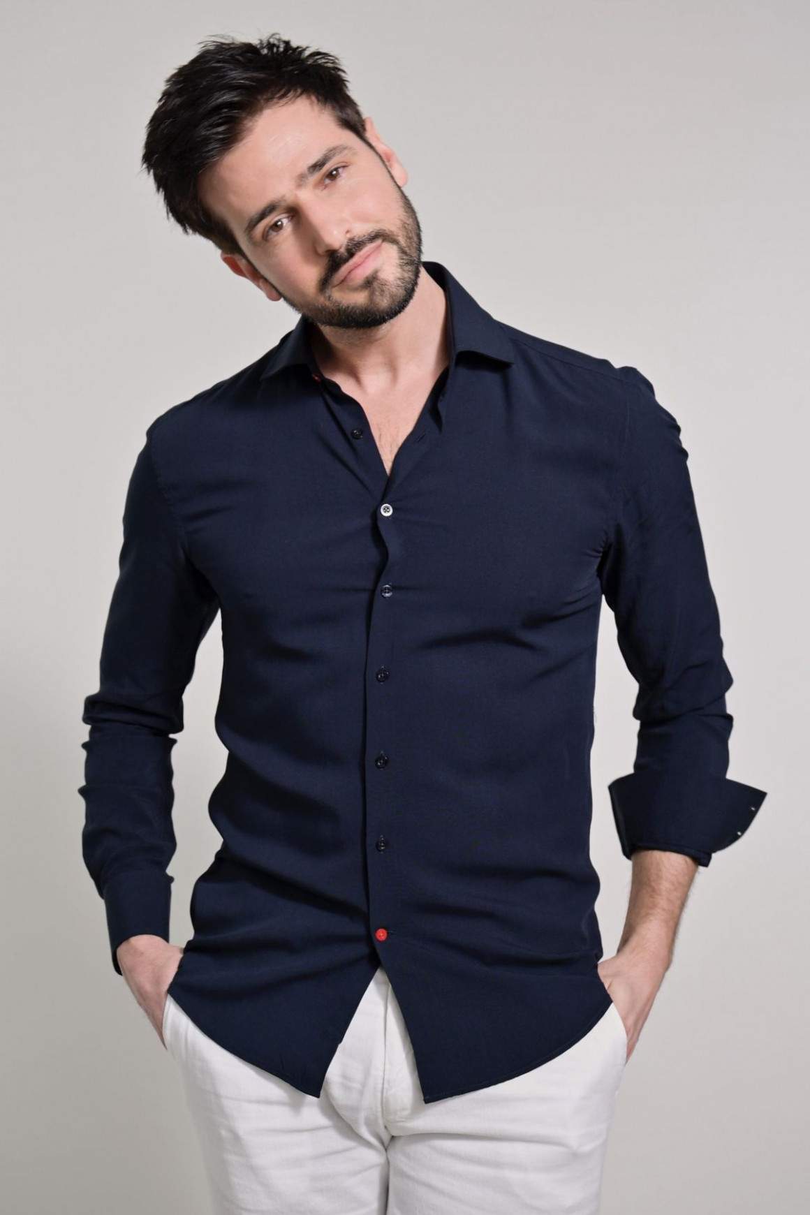 Chemise Casual Navy
