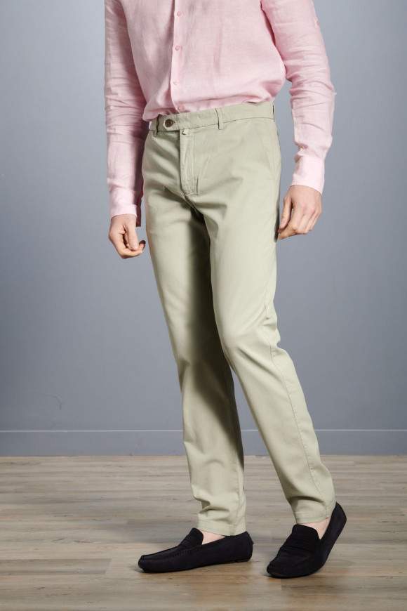 Achat Pantalon Capri Noisette