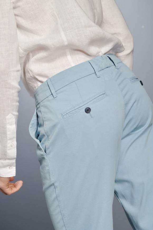 Achat Pantalon Capri Bleu