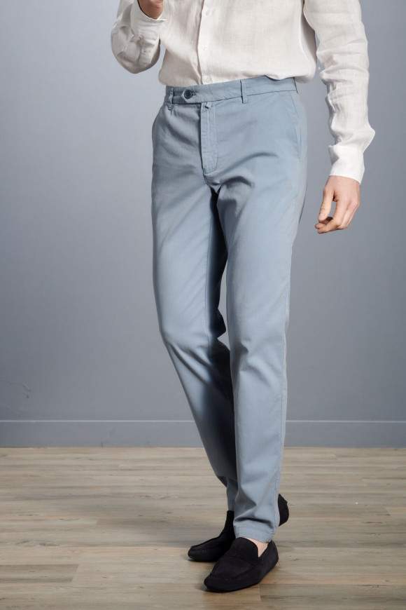 Achat Pantalon Capri Bleu Gris